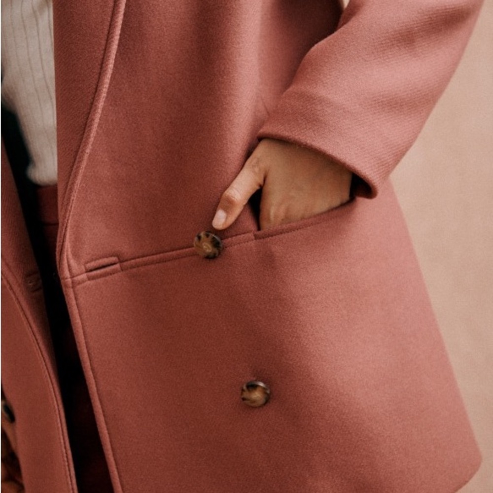 Sezane Pink Blazer